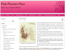 Tablet Screenshot of pinkpleasureplace.com